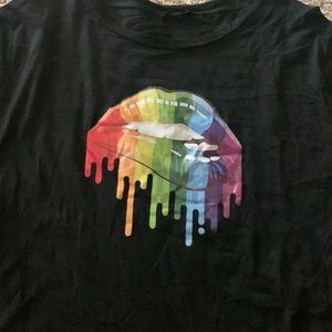 Rainbow Lips T-Shirt